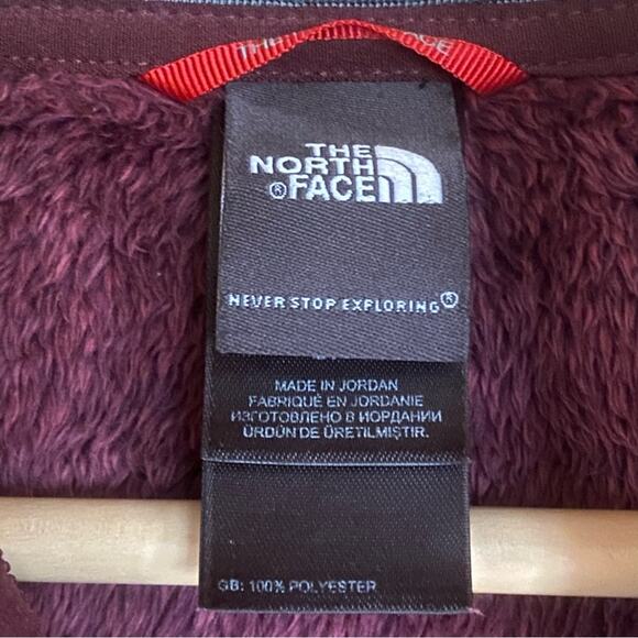 The North Face Osito shaggy 1/4 zip Pullover Fleece Jacket Kangaroo Pocket S - Picture 6 of 8